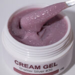 Cream Gel Shatter Silver #36