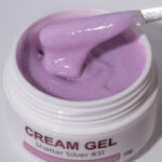Cream Gel Shatter Silver #31